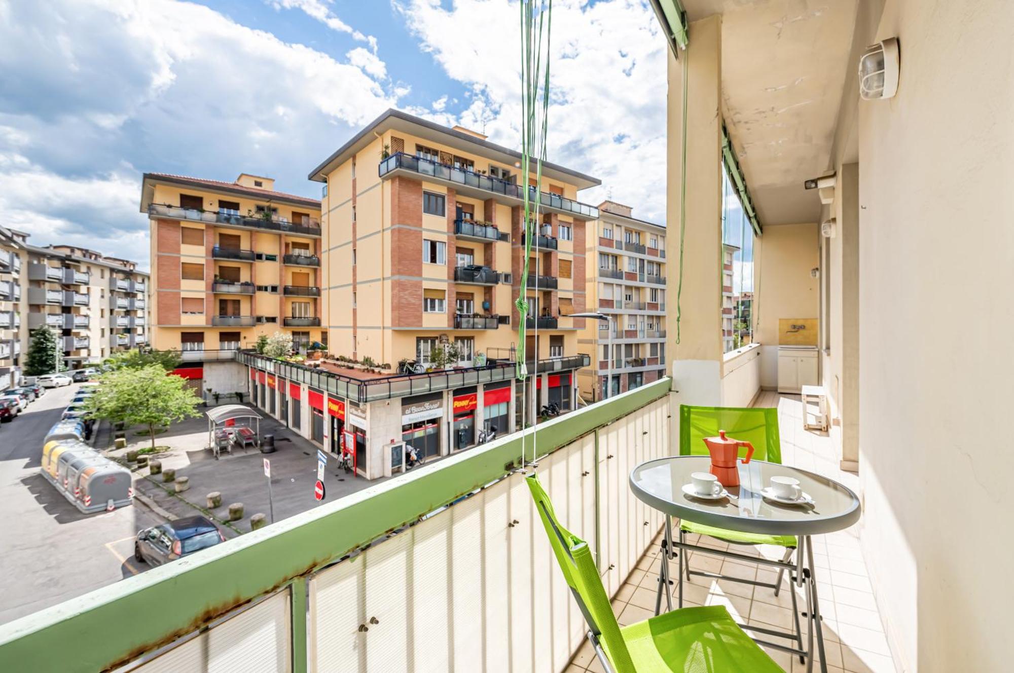 Florence Quiet And Cozy Apartment With Balcony Exterior photo